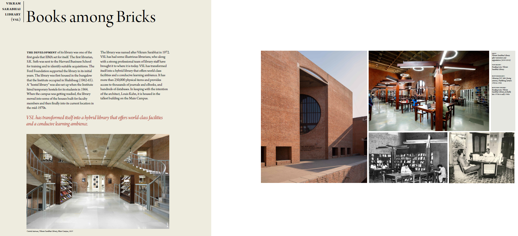Panel 3: Vikram Sarabhai Library (VSL) - Books among Bricks